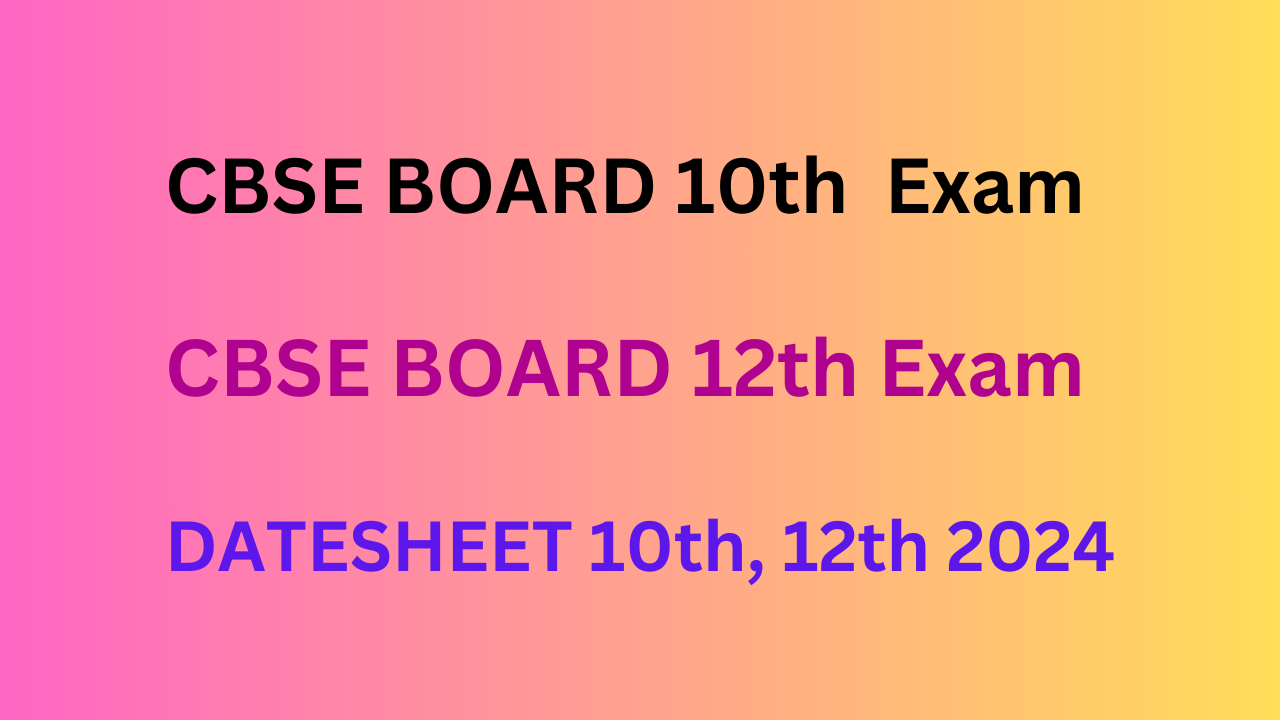 CBSE BOARD EXAM